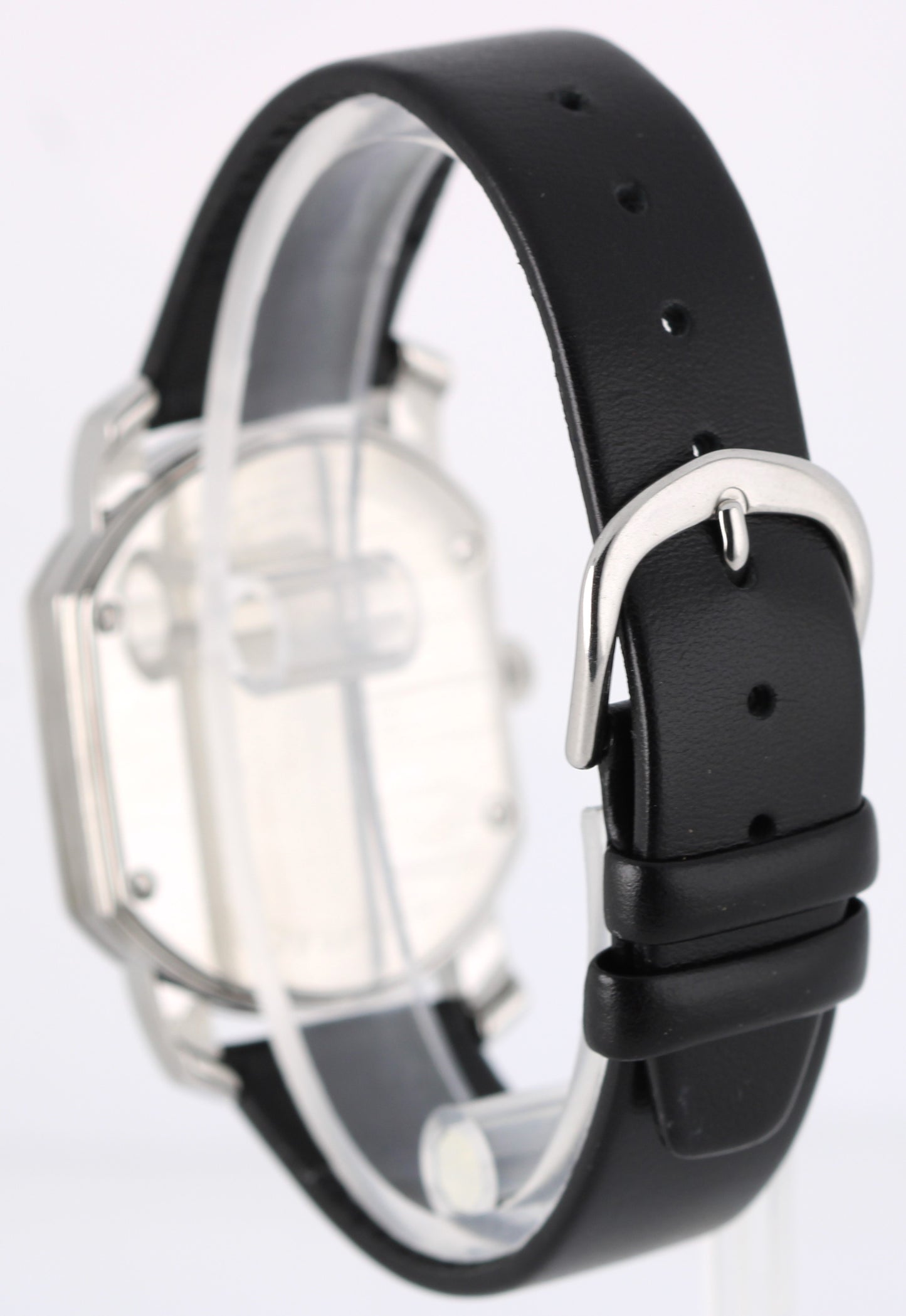 Tiffany & Co Atlas Mark Coupe Resonator Steel Silver Roman Numeral 31.5mm Watch