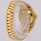 Ladies Rolex DateJust President 26mm FACTORY CHAMPAGNE DIAMOND 18K Gold 69178