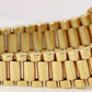 VINTAGE Omega Constellation Day-Date 18k Gold Champagne Linen 35mm 168.029 Watch