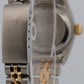 1988 Rolex Oyster Perpetual 67193 Silver Two-Tone 18K Gold Steel 24mm Watch Box