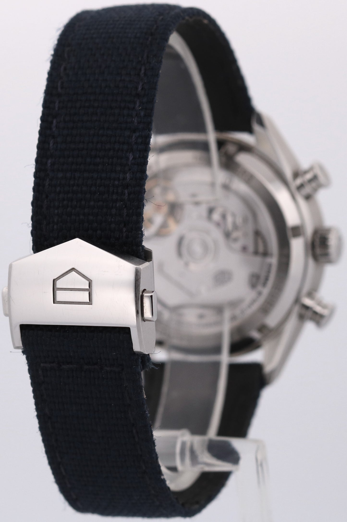 PAPERS Tag Heuer Carrera Skipper BLUE Stainless Steel 39mm CBS2213.FN6002 BOX