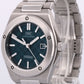 UNPOLISHED 2024 PAPERS IWC Ingenieur Stainless Steel AQUA Teal 40mm IW328903 BOX