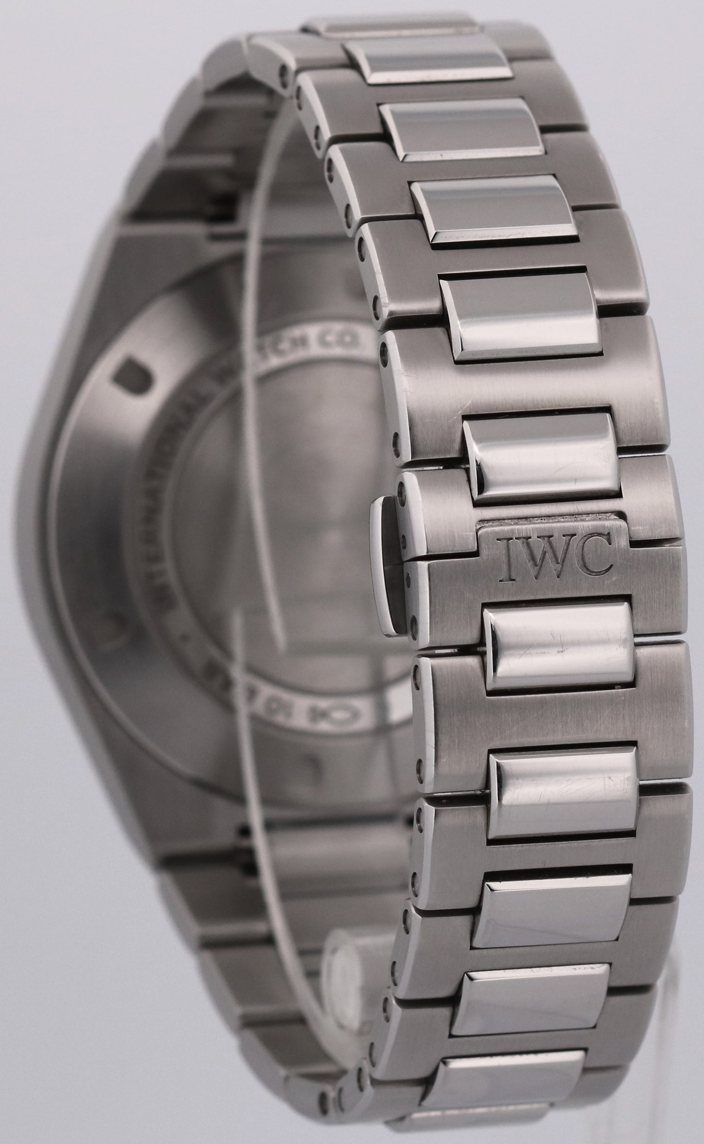 UNPOLISHED 2024 PAPERS IWC Ingenieur Stainless Steel AQUA Teal 40mm IW328903 BOX