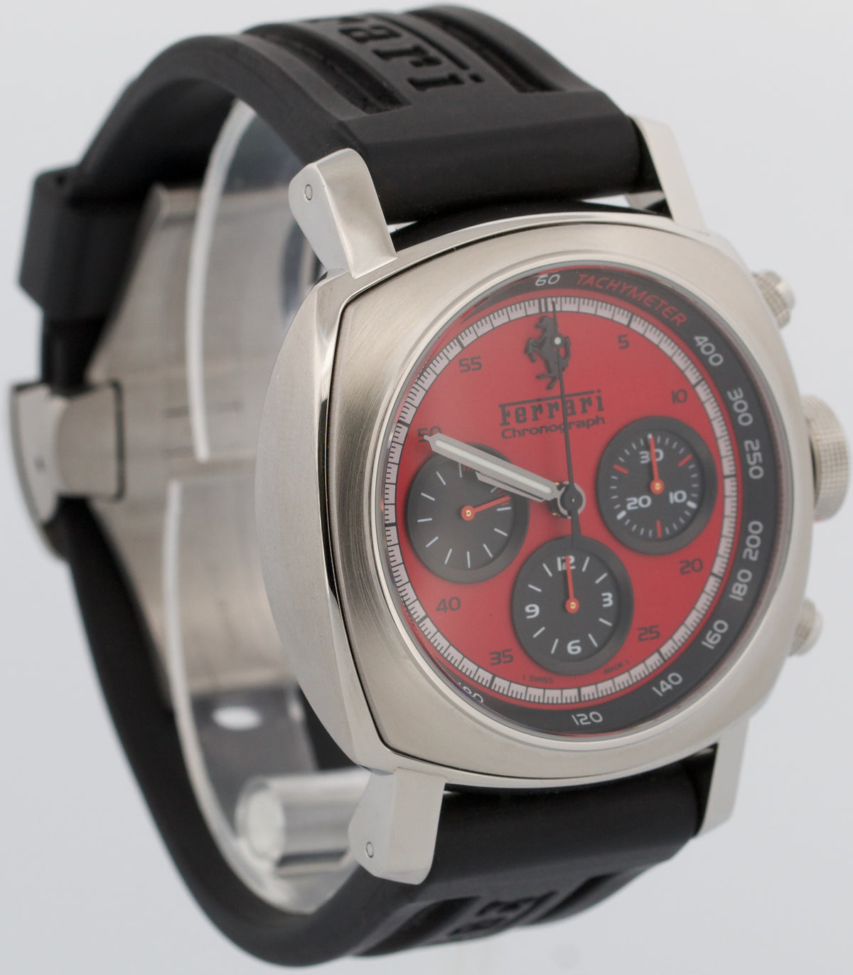 Panerai Ferrari Granturismo Chronograph FER00013 Red Steel Leather 45mm Box