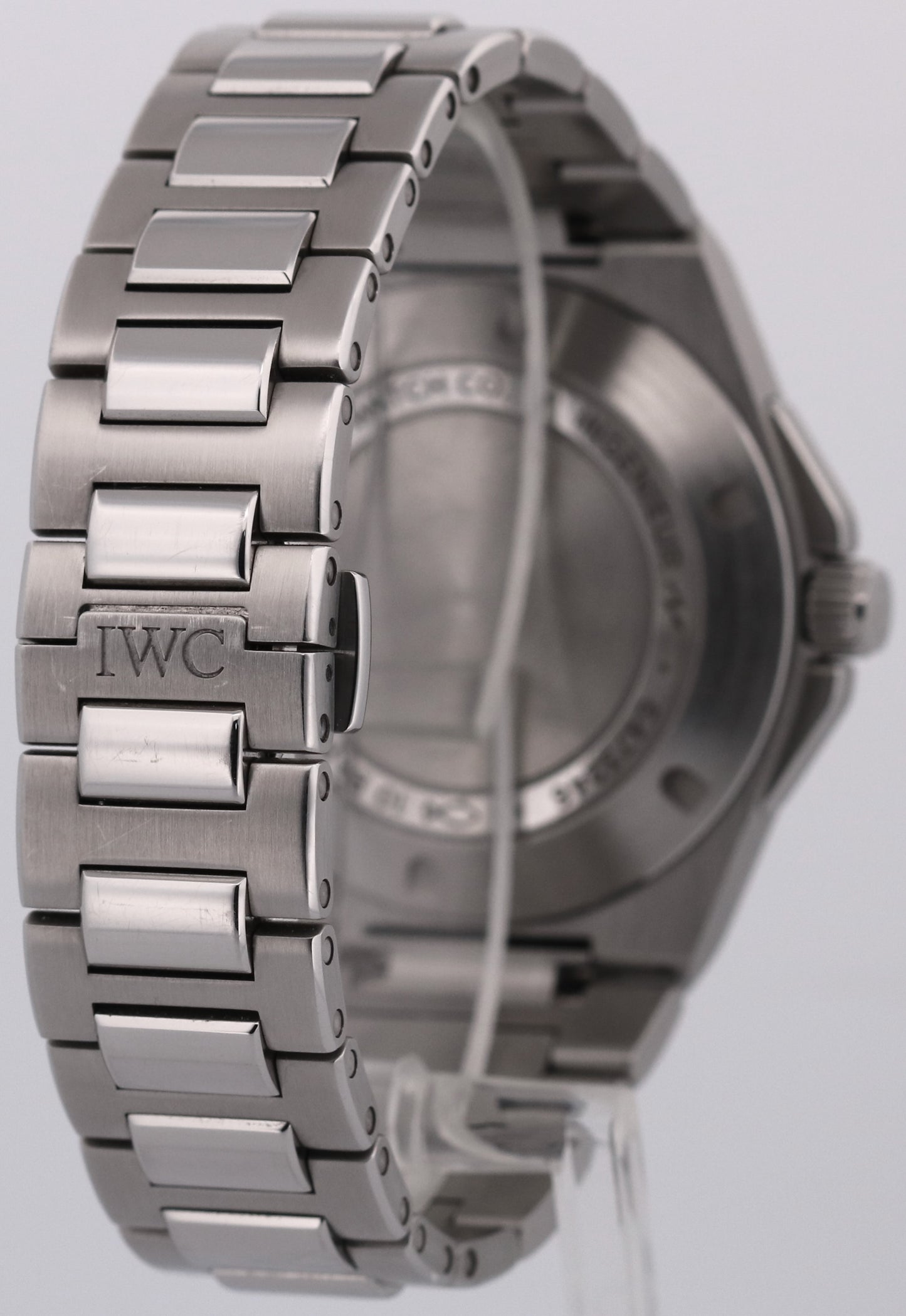 UNPOLISHED 2024 PAPERS IWC Ingenieur Stainless Steel AQUA Teal 40mm IW328903 BOX