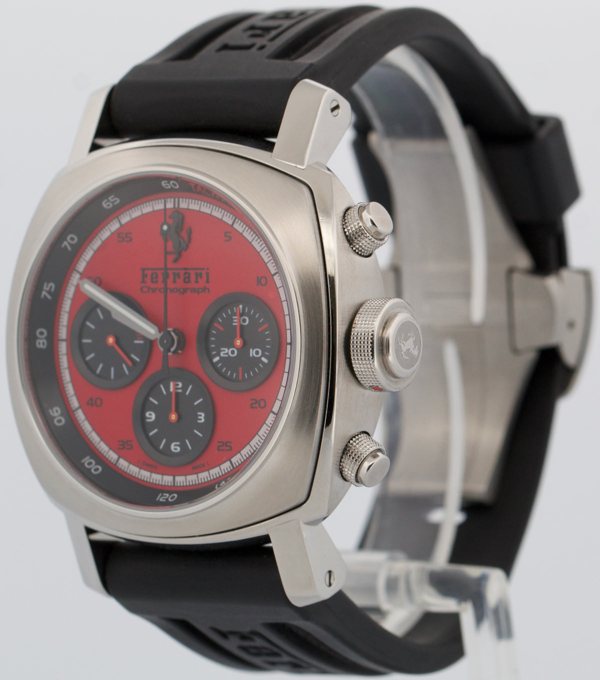 Panerai Ferrari Granturismo Chronograph FER00013 Red Steel Leather 45mm Box