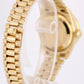 VINTAGE Rolex DateJust President 18k Gold Champagne DIAMOND 26mm 69178 Watch