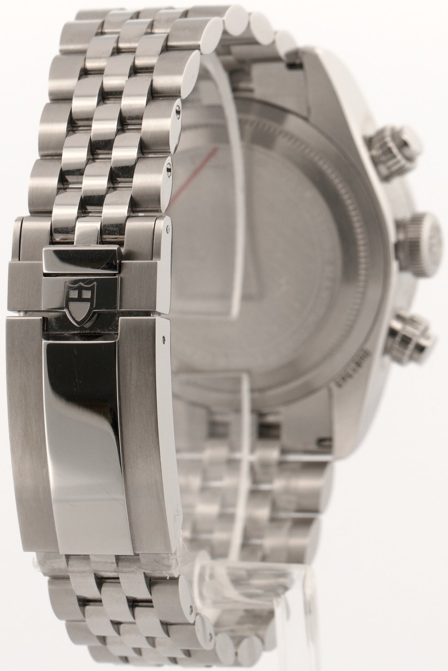 2026 PAPERS Tudor Black Bay Chrono Steel MIAMI PINK 41mm JUBILEE 79360N-0019 BOX