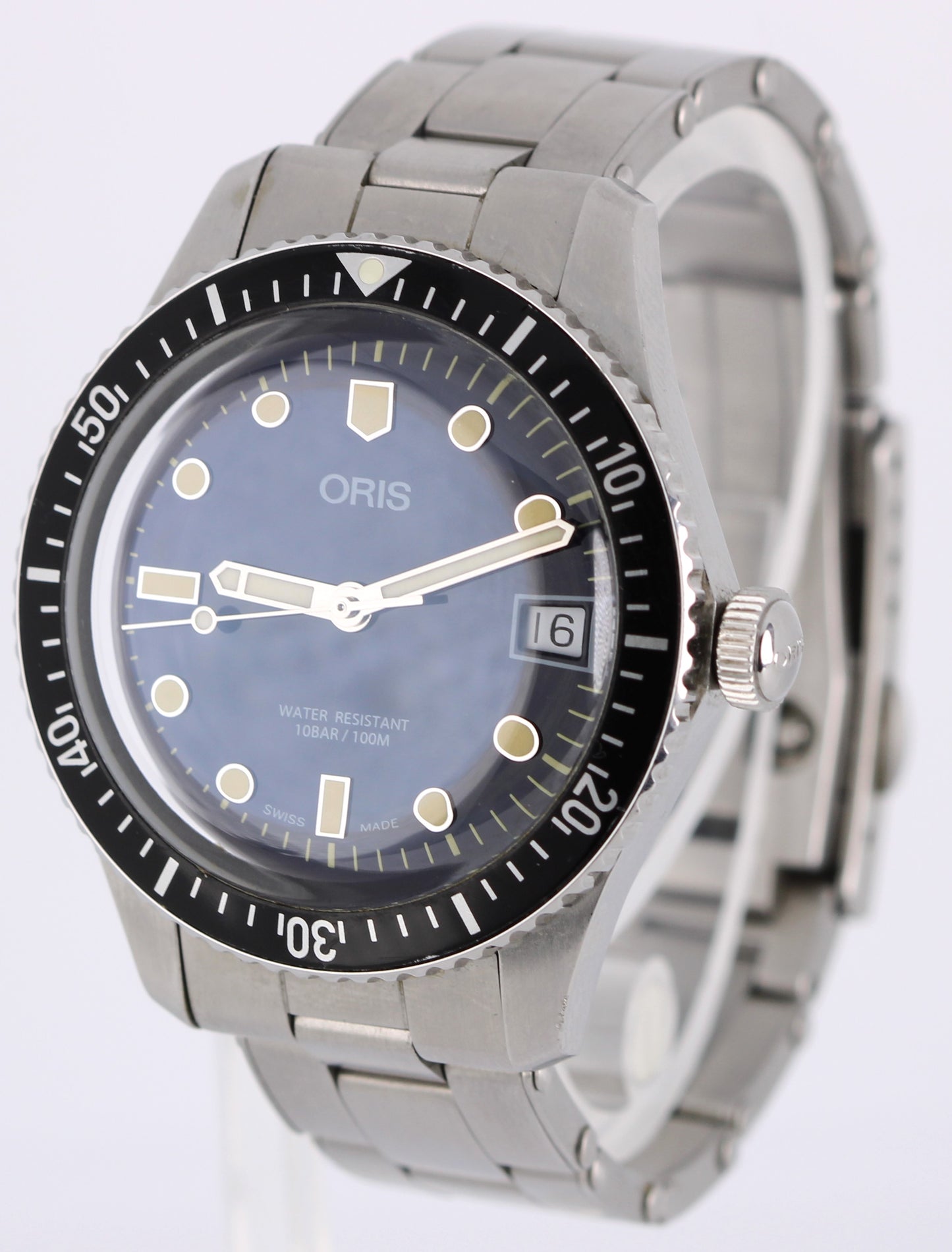 Oris Divers Sixty-Five Steel Blue 36mm 01 733 7747 4055- 078 17 18 Watch BOX