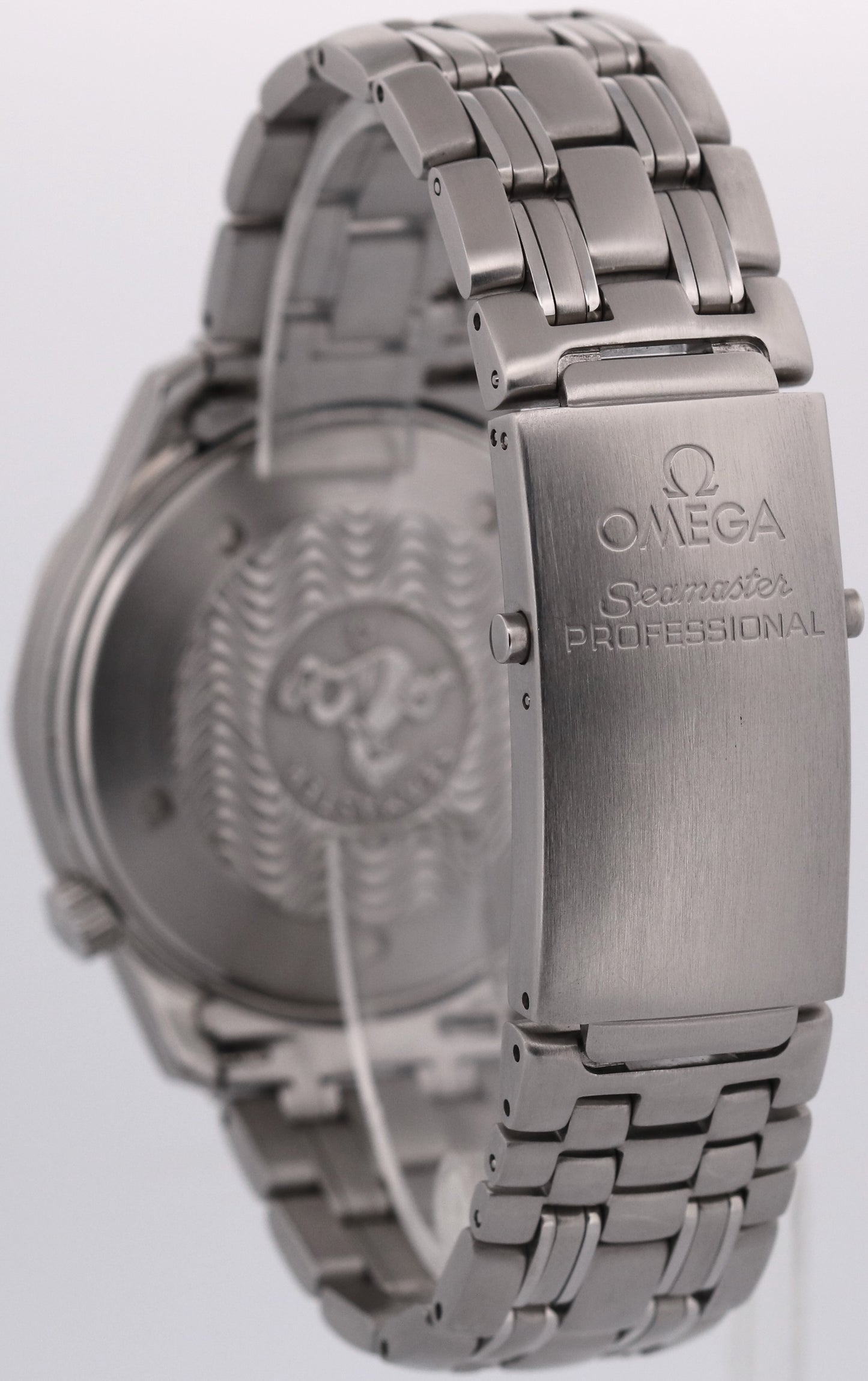 PAPERS Omega Seamaster Professional 300 BLUE Steel JAMES BOND 41mm 2531.80.00