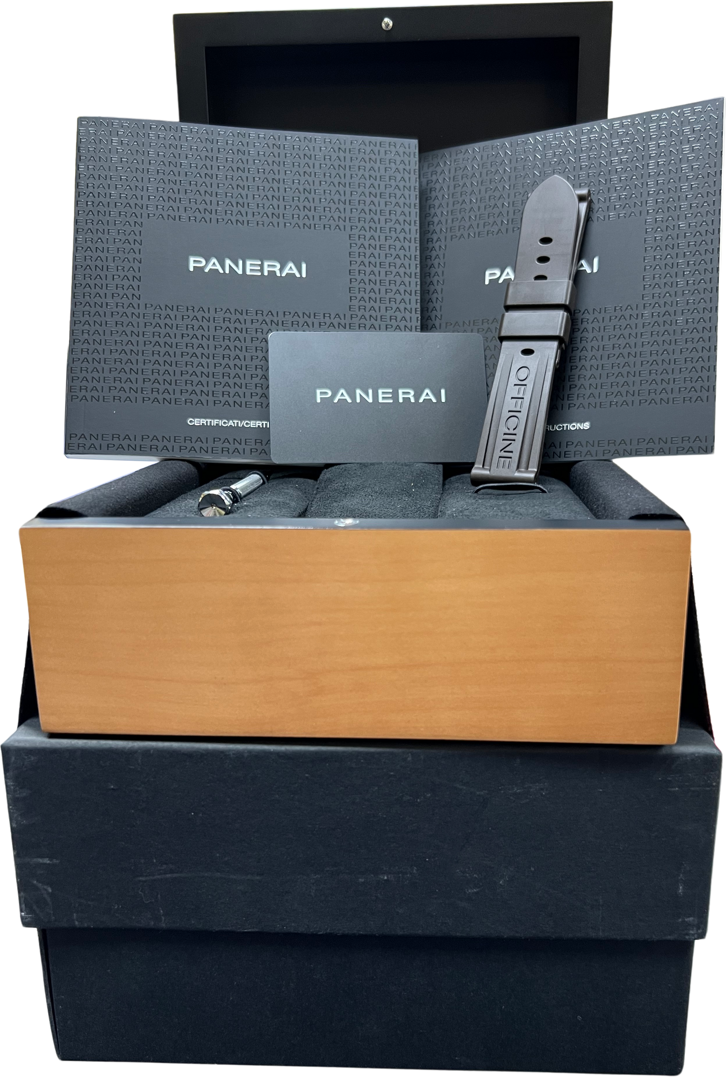 MINT 2019 PAPERS Panerai Luminor Eight Days Titanium Manual Brown PAM00797 BOX