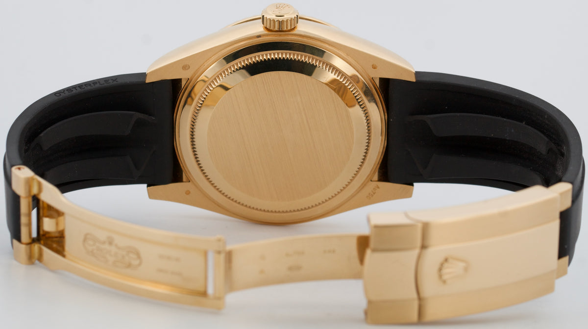 2021 Rolex Sky-Dweller 326238 18K Gold Champagne Oysterflex 42mm Box Papers