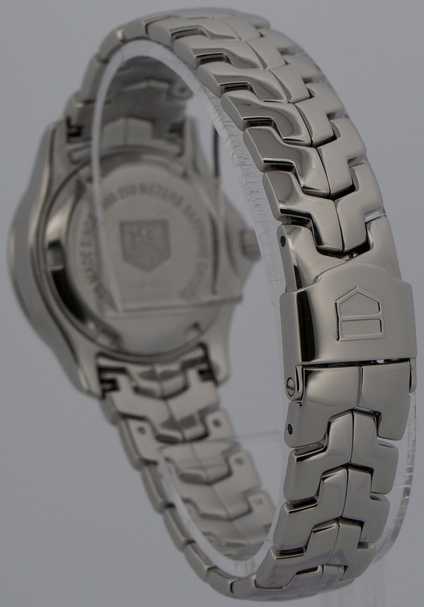 Ladies Tag Heuer Link BLUE MOP DIAMOND 27mm WJF131C.BA0572 Quartz Watch BOX