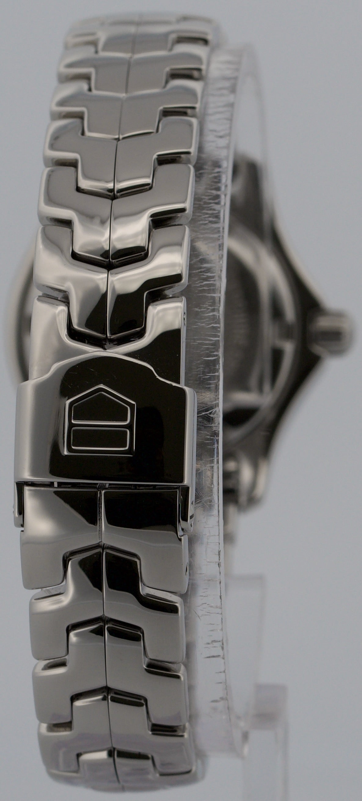 Ladies Tag Heuer Link BLUE MOP DIAMOND 27mm WJF131C.BA0572 Quartz Watch BOX