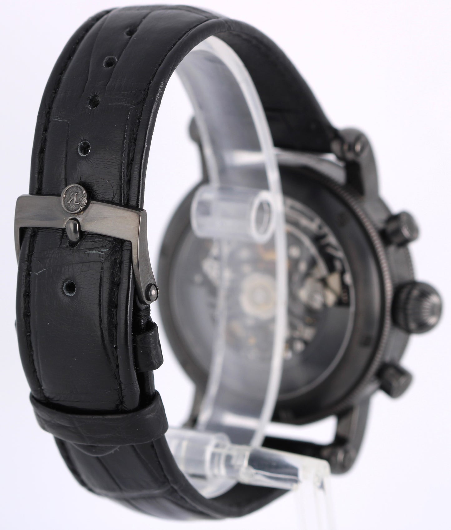 Chronoswiss OPUS Chronograph PAPERS Black DLC Skeleton 42mm CH75455/11-1 BOX