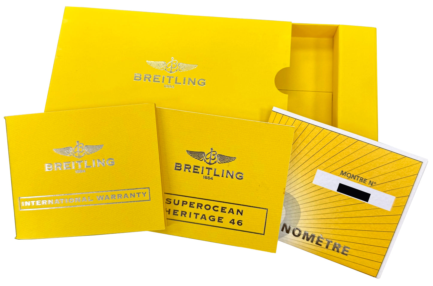 PAPERS Breitling SuperOcean Heritage White Steel 46mm Automatic Watch A17320