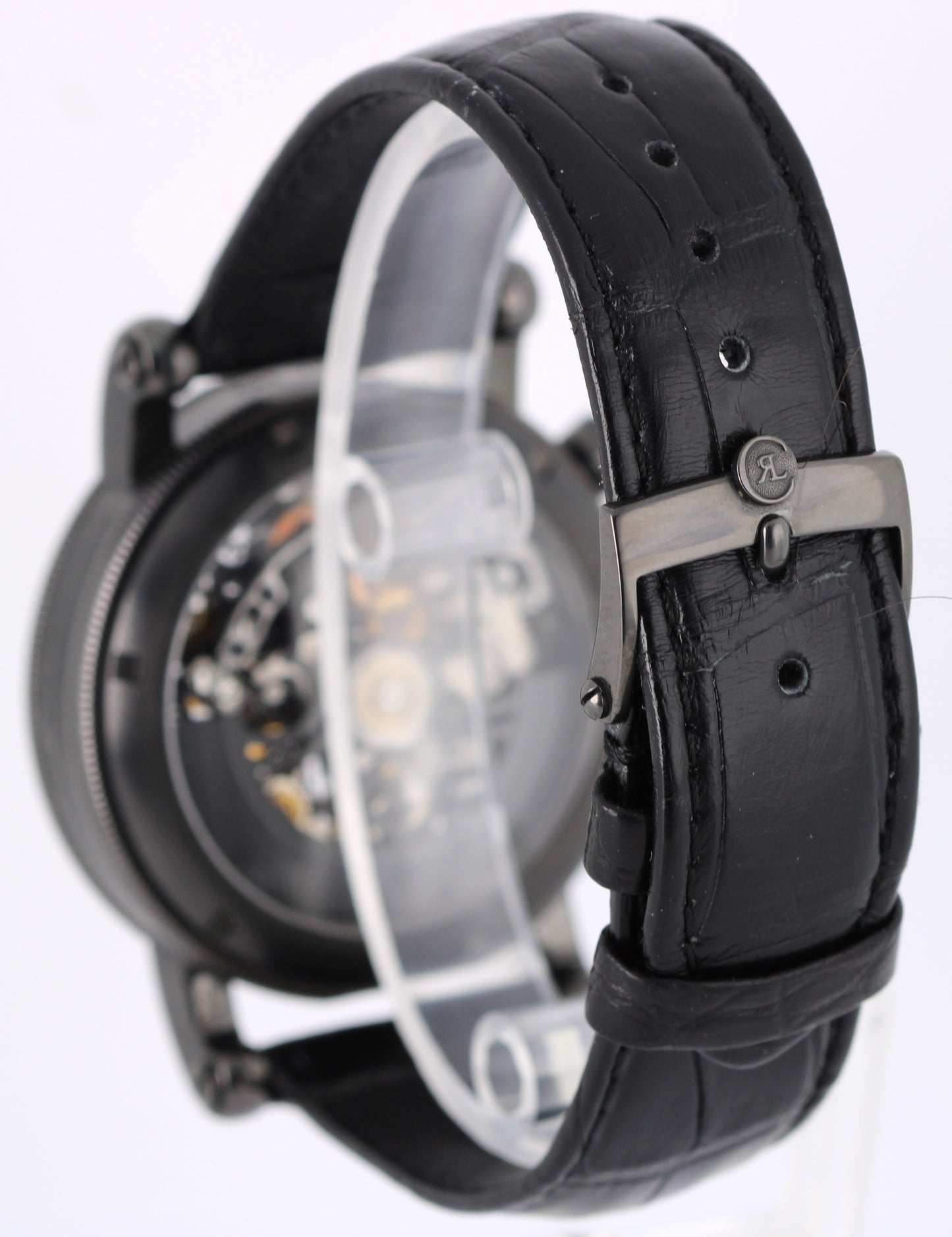 Chronoswiss OPUS Chronograph PAPERS Black DLC Skeleton 42mm CH75455/11-1 BOX