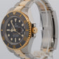 2023 Rolex Sea-Dweller 126603 Black Two-Tone Steel 18K Gold 43mm Box Papers