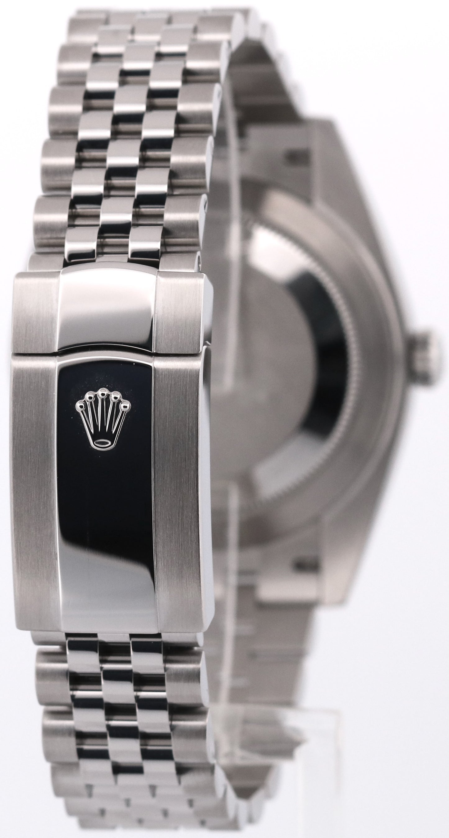 2019 PAPERS Rolex DateJust 41 BLUE 18K Steel JUBILEE Fluted 41mm 126334 BOX