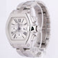Cartier Roadster XL Stainless Steel Silver 43mm Roman Date Watch 2618 W62019X6