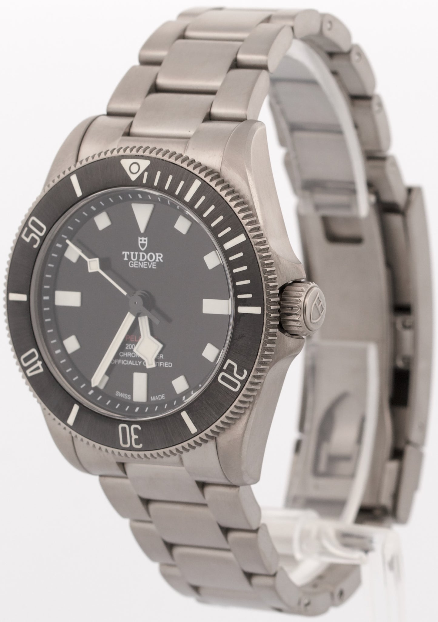Tudor Pelagos BLACK Titanium 39mm Automatic Rubber Dive Watch 25407N
