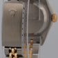 Ladies Rolex DateJust SILVER ROMAN DIAMOND 18K Gold Steel 26mm JUBILEE 79173