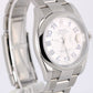 JUNE 2014 Rolex DateJust Concentric Silver Blue Arabic 36mm 116200 Watch BOX