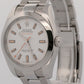 Rolex Milgauss WHITE Orange Stainless Steel 40mm Automatic Oyster 116400 Watch