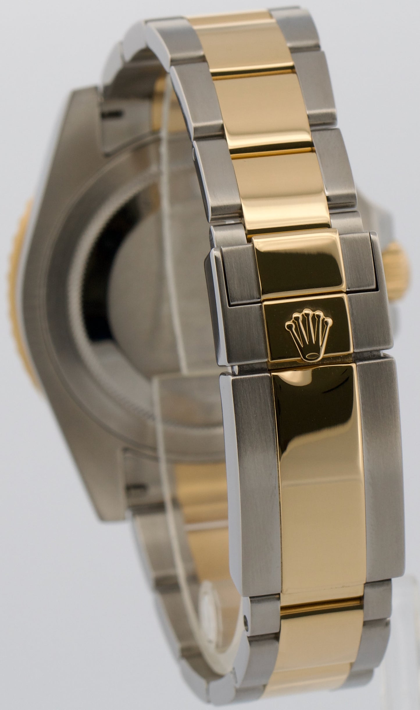 Rolex GMT-Master II Ceramic BLACK Two-Tone 18K Gold Steel 40mm 116713 LN Watch