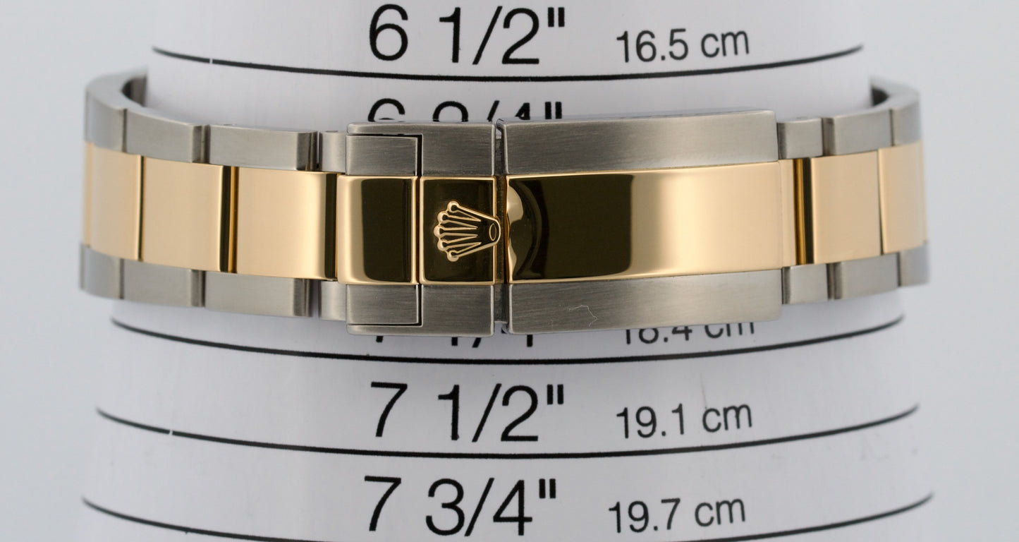 Rolex GMT-Master II Ceramic BLACK Two-Tone 18K Gold Steel 40mm 116713 LN Watch