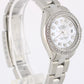 VINTAGE Ladies Rolex Datejust Steel DIAMOND Mother of Pearl 26mm 6916 Watch