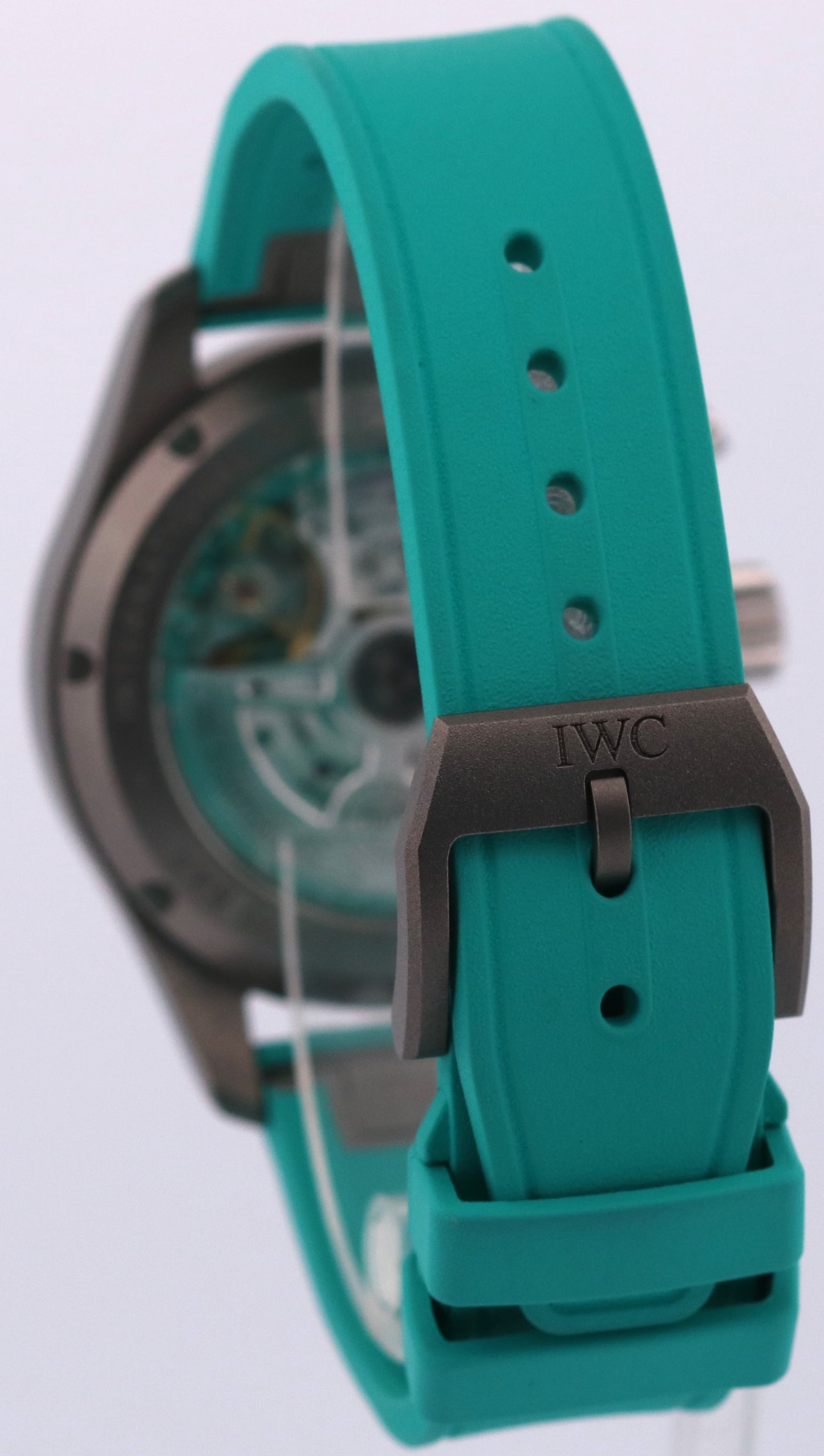 2023 PAPERS IWC Pilot Chronograph MERCEDES-AMG Petronas Titanium IW388114 BOX