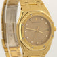Audemars Piguet Royal Oak FACTORY CHAMPAGNE DIAMOND 18K Yellow Gold Quartz 35mm