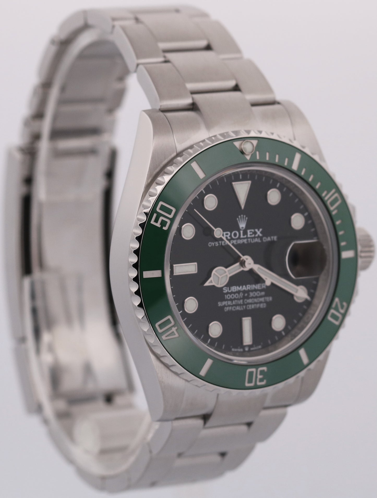 2022 PAPERS Rolex Submariner Date KERMIT Steel 41mm 126610 LV Watch BOX