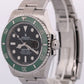 2022 PAPERS Rolex Submariner Date KERMIT Steel 41mm 126610 LV Watch BOX