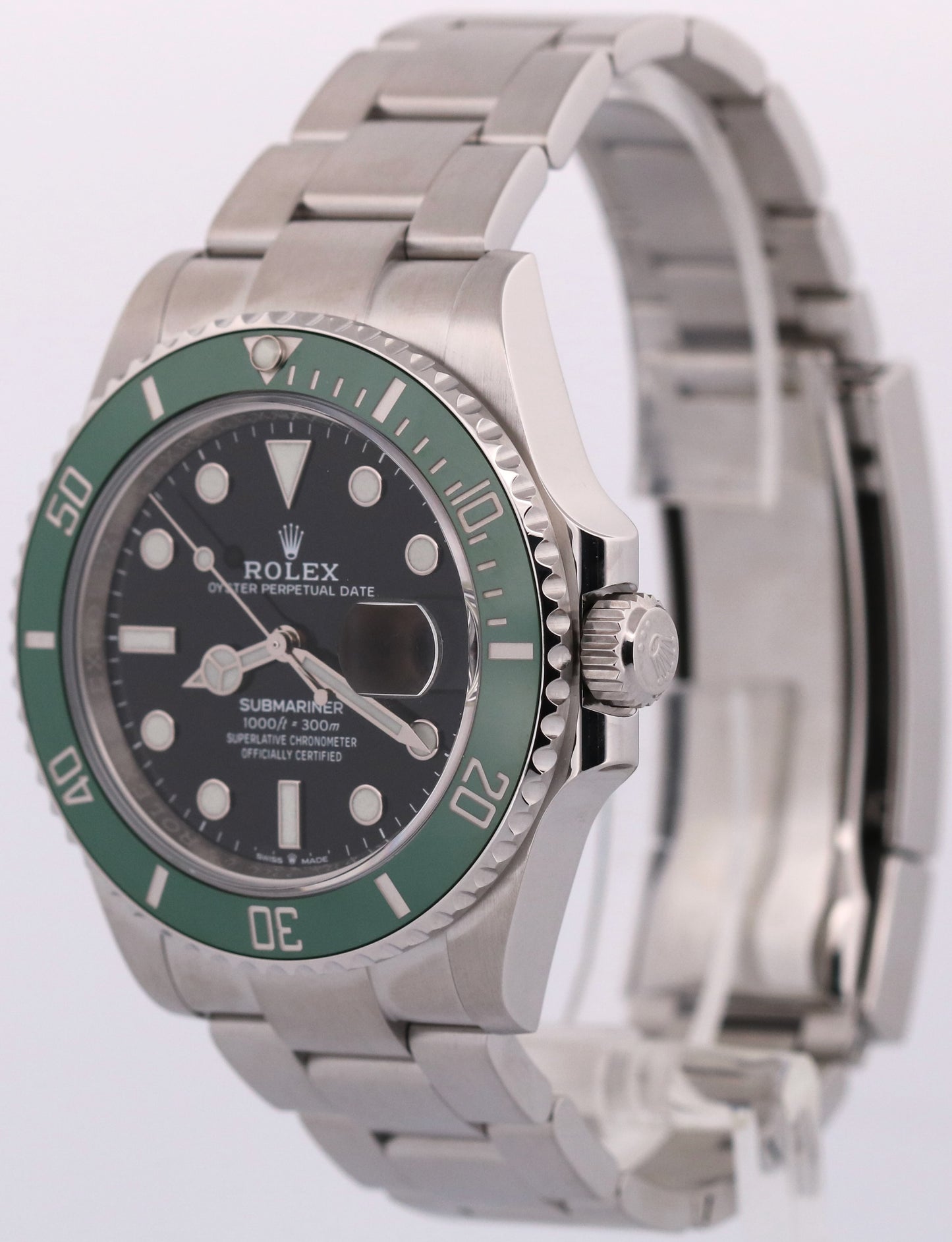 2022 PAPERS Rolex Submariner Date KERMIT Steel 41mm 126610 LV Watch BOX