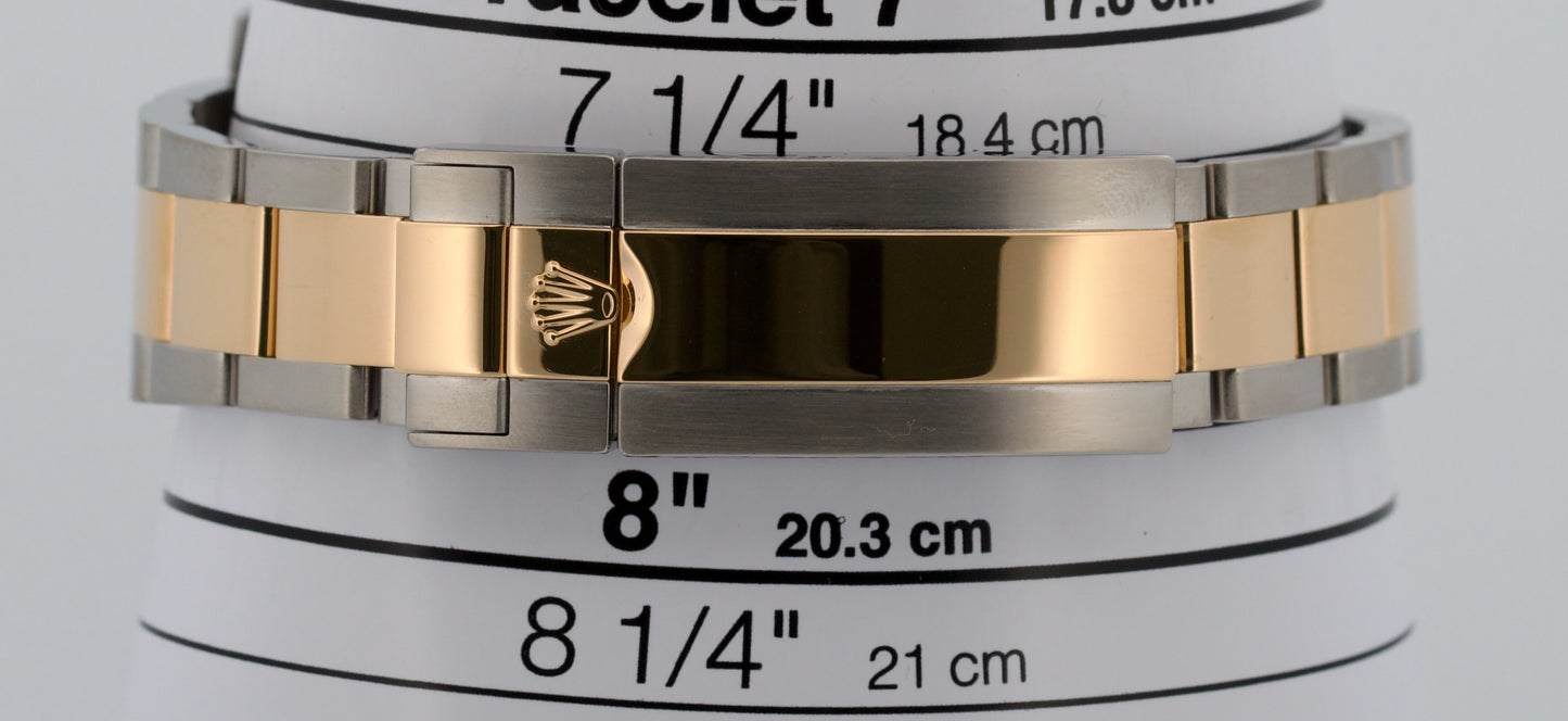 Rolex Submariner Date 18K Yellow Gold Steel BLACK Ceramic 40mm 116613 LN Watch