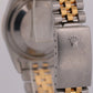 PAPERS Rolex DateJust 36mm CHAMPAGNE TAPESTRY TIFFANY 18K JUBILEE 16233 BOX