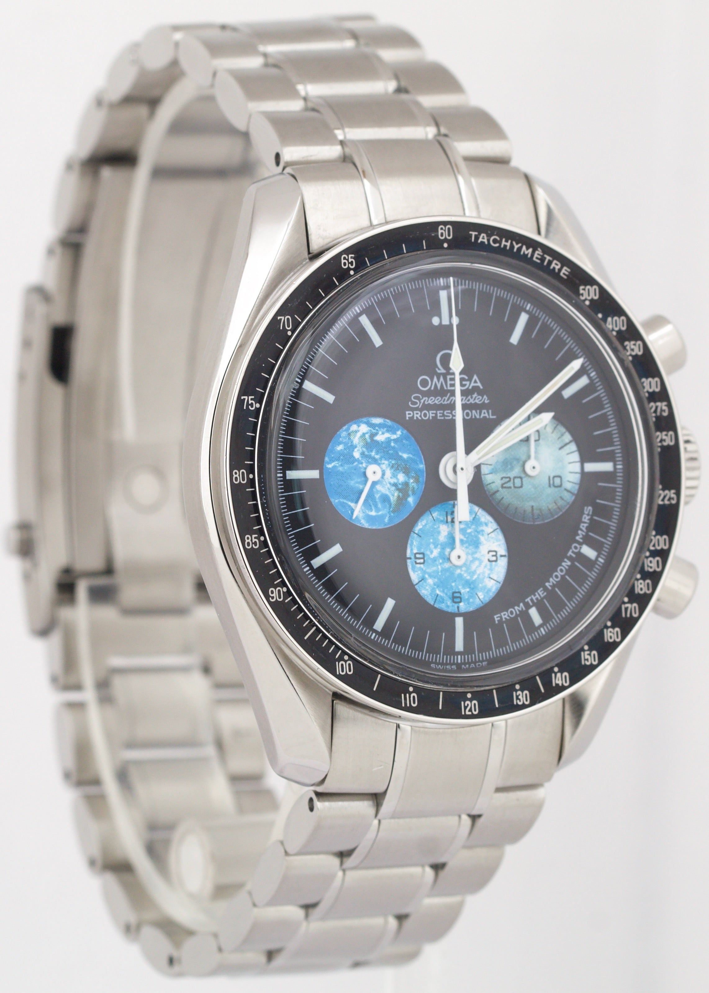 Papers Omega Speedmaster from Moon to Mars 3577.50.00 Steel 42mm Manual Box