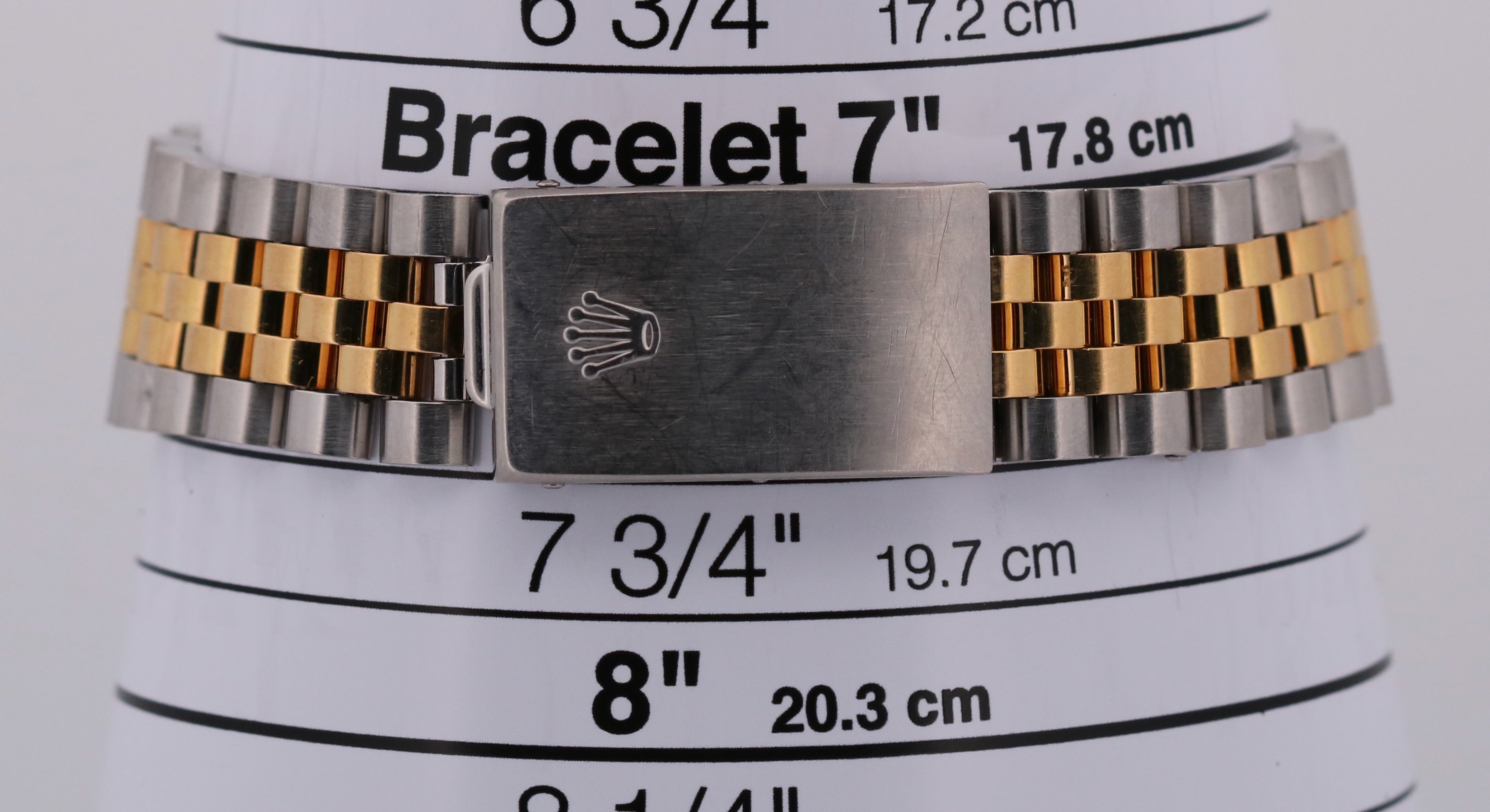 PAPERS Rolex DateJust 36mm CHAMPAGNE TAPESTRY TIFFANY 18K JUBILEE
