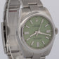 NEW STICKERED 2025 Rolex Oyster Perpetual 41 PISTACHIO GREEN 41mm 134300 BOX