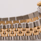 Rolex DateJust Midsize BLACK DIAMOND BEZEL 18K Gold Steel JUBILEE 31mm 68273