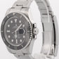 Rolex Submariner Date BLACK Stainless Steel 40mm Oyster 116610 LN Watch