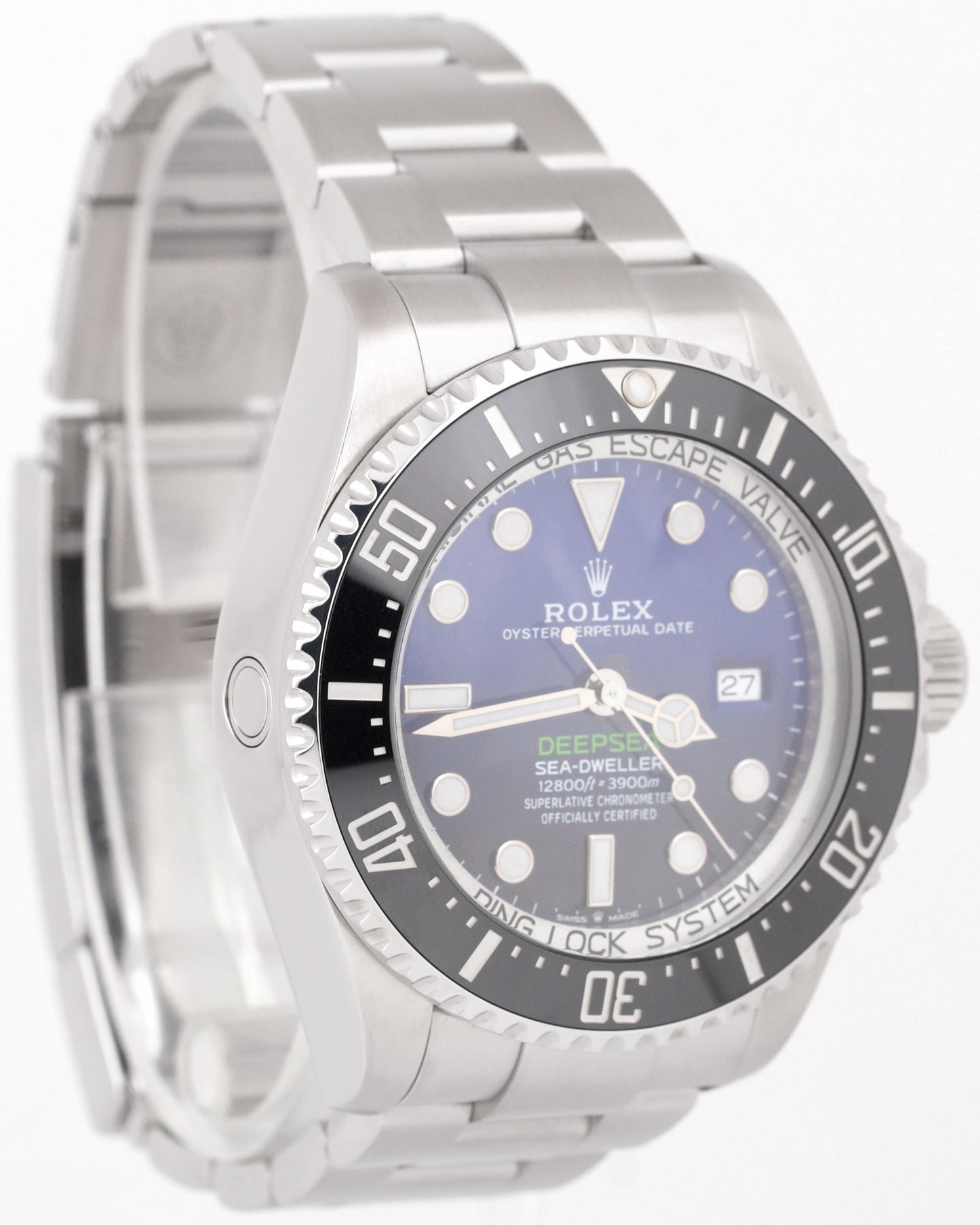 MINT 2019 PAPERS Rolex Sea-Dweller Deepsea 126660 JAMES CAMERON Blue 44mm BOX