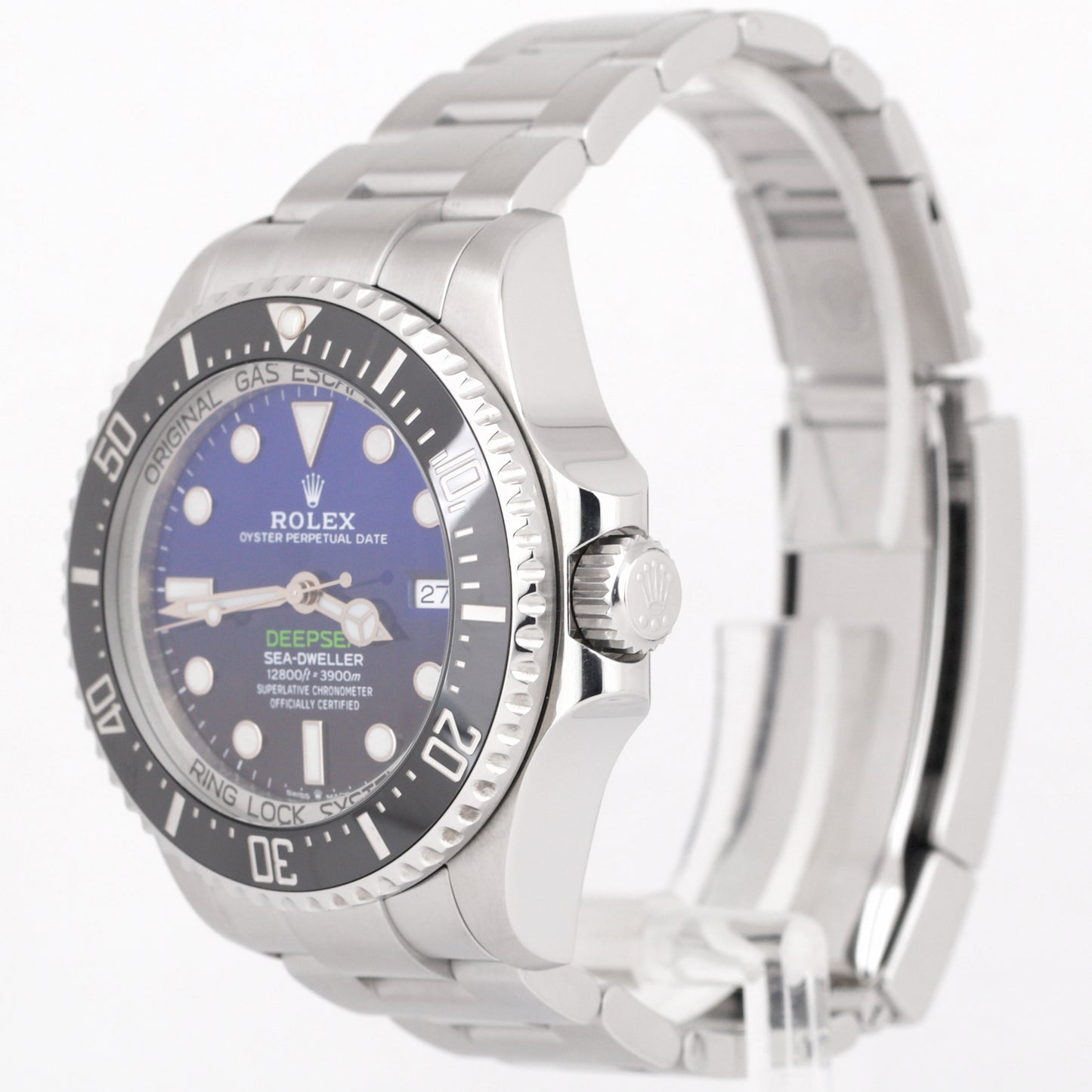 MINT 2019 PAPERS Rolex Sea-Dweller Deepsea 126660 JAMES CAMERON Blue 44mm BOX