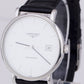 Longines Elegant 39mm PAPERS Stainless White Automatic Date Watch L4.910.4 B+P