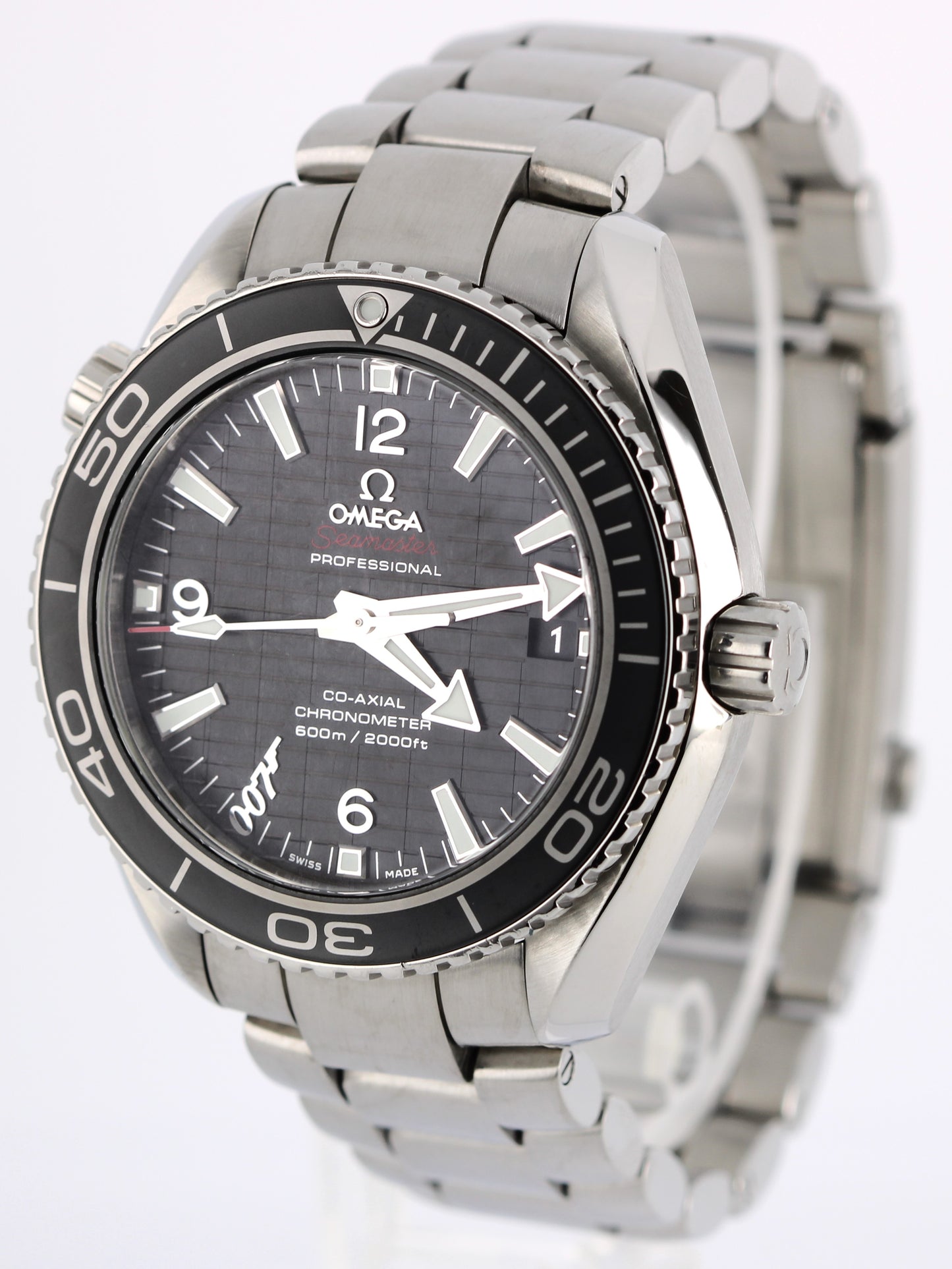 Omega Seamaster Planet Ocean SKYFALL 007 Black Structured 42mm 23230422101004