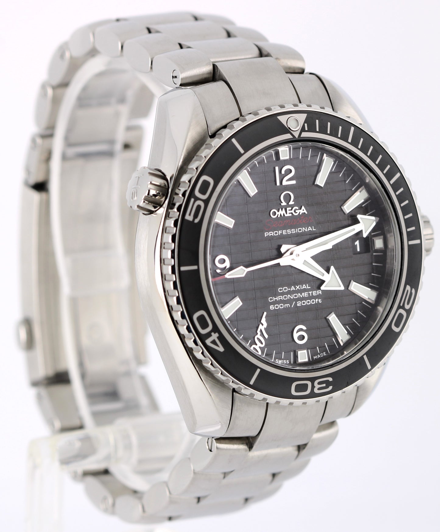 Omega Seamaster Planet Ocean SKYFALL 007 Black Structured 42mm 23230422101004
