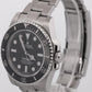 2018 PAPERS Rolex Submariner No-Date Steel BLACK 40mm 114060 LN BOX