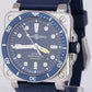 Bell & Ross Diver Blue PAPERS Stainless Steel 42mm Rubber BR03-92 Watch B+P